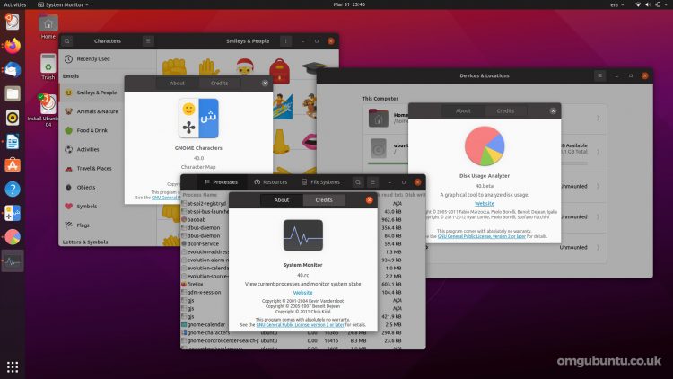 Ubuntu 21.04: GNOME 40 apps