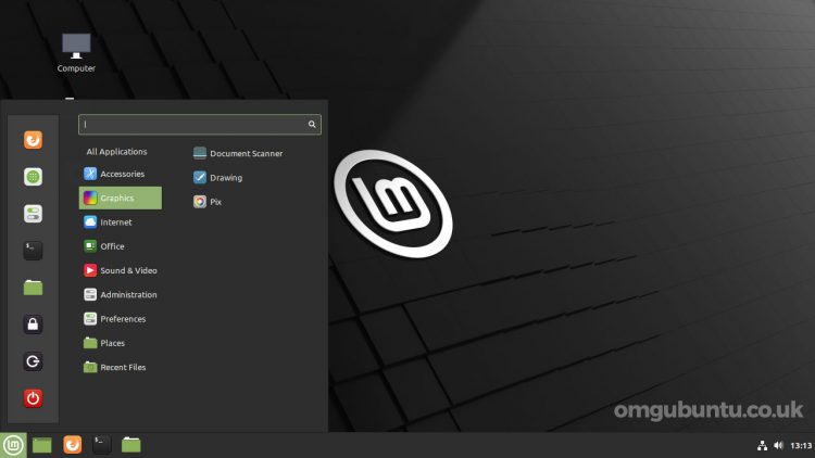 screenshot of Linux Mint 20.2 desktop