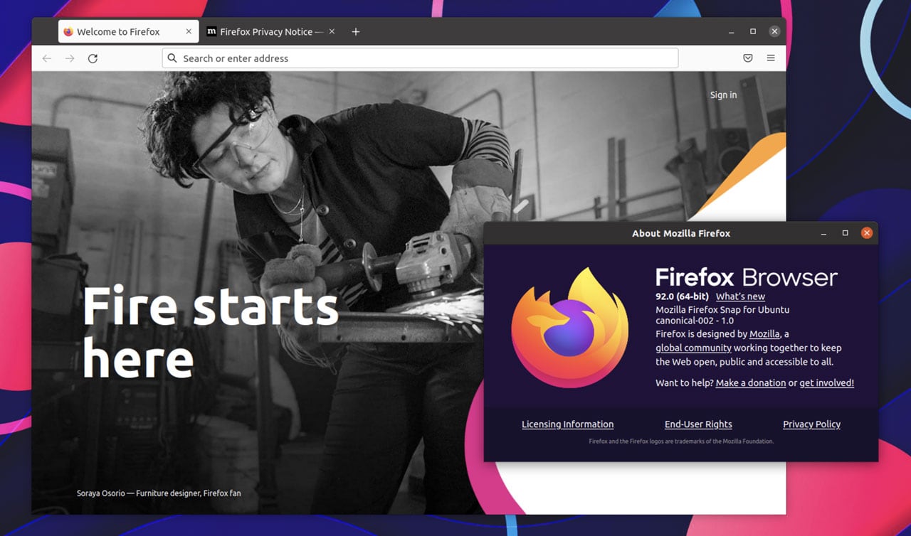 Firefox Snap