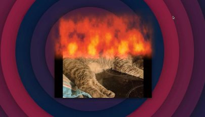 fire effect close
