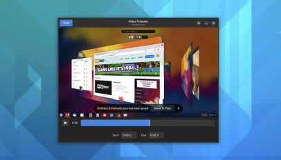 a screenshot of video trimmer 0.7.0