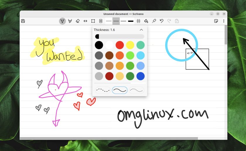 scrivano colour picker