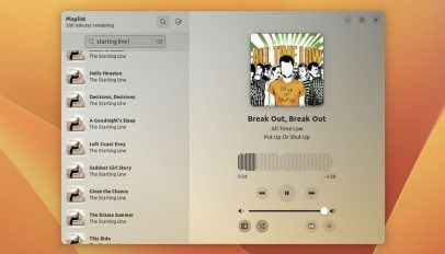 amberol 0.8.0 - search