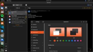 bluemail email client screenshot of dark mode