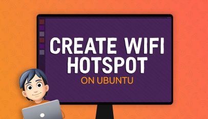 Create wifi hotspot on ubuntu
