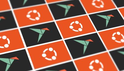Ubuntu and Snapcraft logos arranged in a grid.