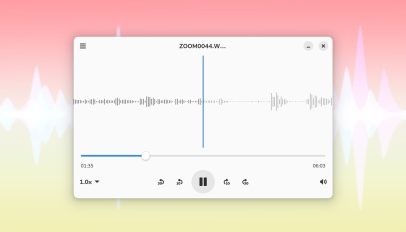 decibels audio player for GNOME