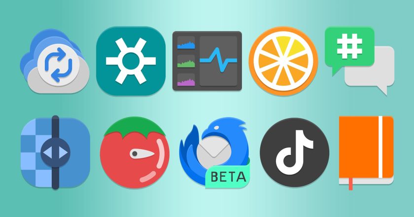 Selection of Papirus icons