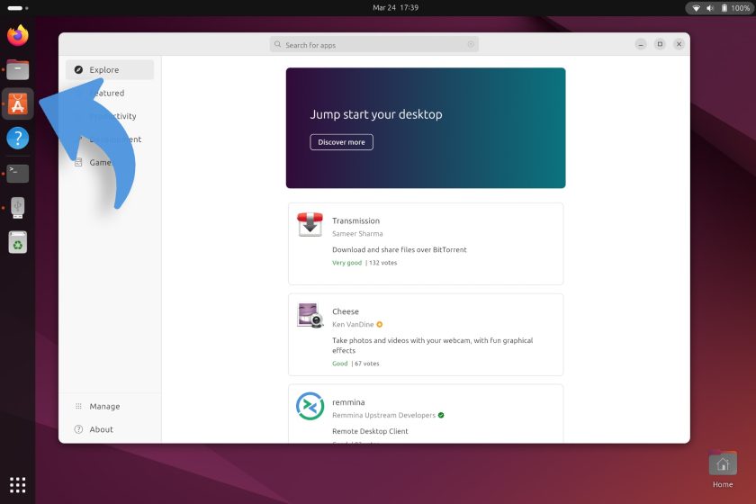 App Center has a new(er) icon in Ubuntu 24.04 daily builds