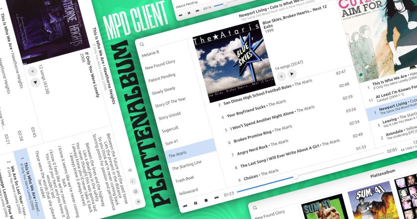 Plattenalbum MPD client hero