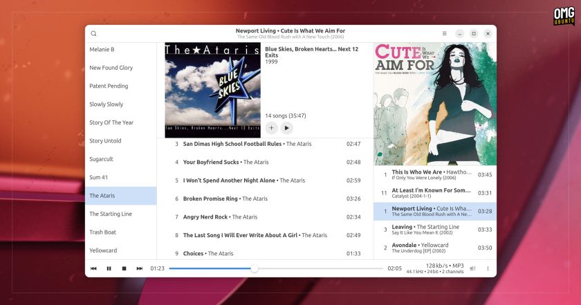 Plattenalbum MPD client for Linux