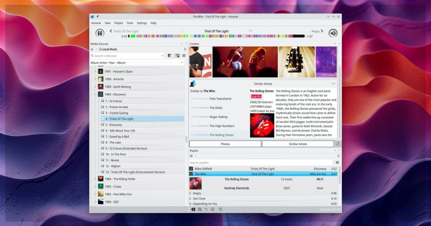 Amarok 3.1.0 screenshot