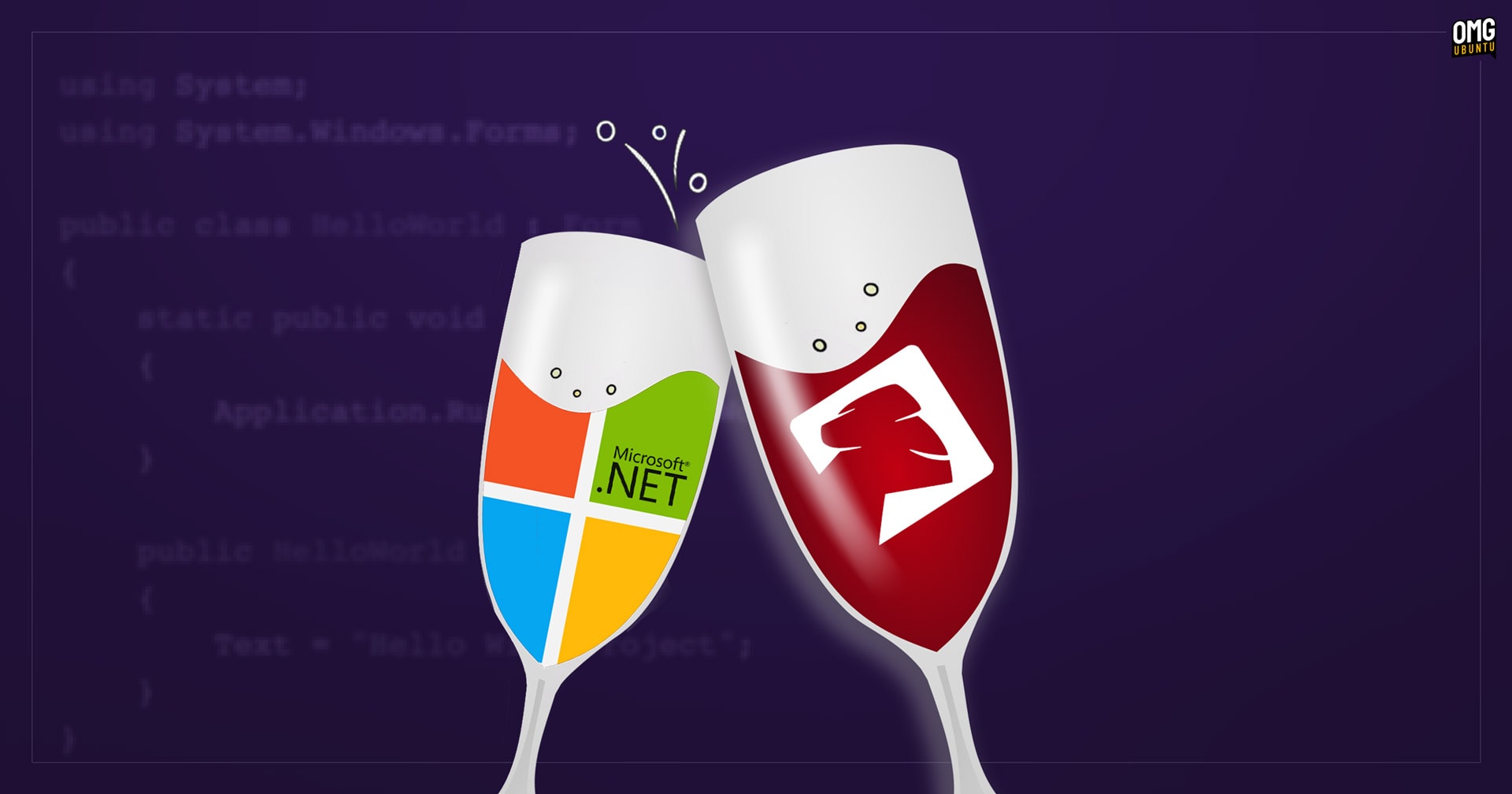 Mono .net Wine project logos
