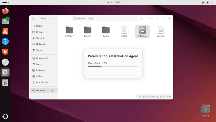 Parallel Tools installer now uses a native UI on Linux