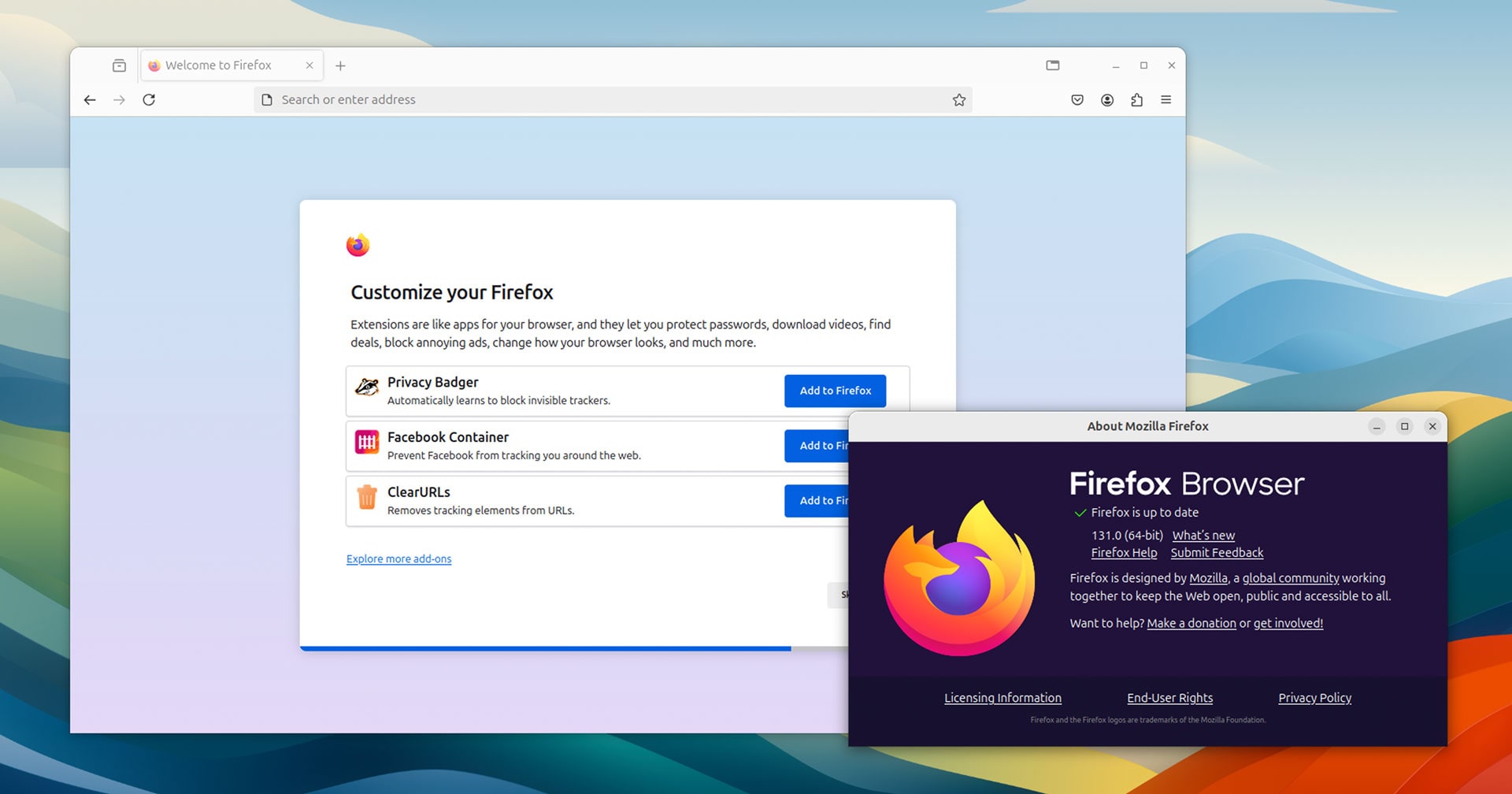 Mozilla Firefox 131