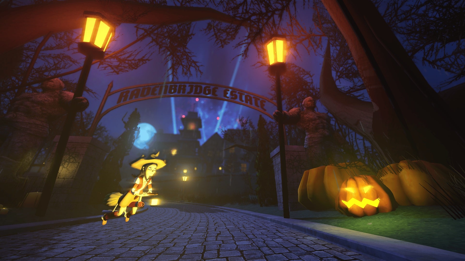 SuperTuxKart spooky track