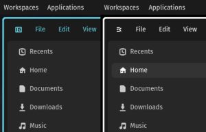 COSMIC sidebar nav toggle icon