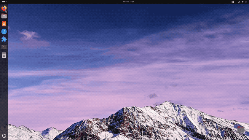 Automatic window tiling in GNOME Shell