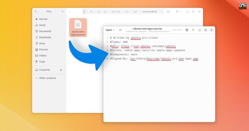 Disabling Ubuntu Pro updates in the text editor