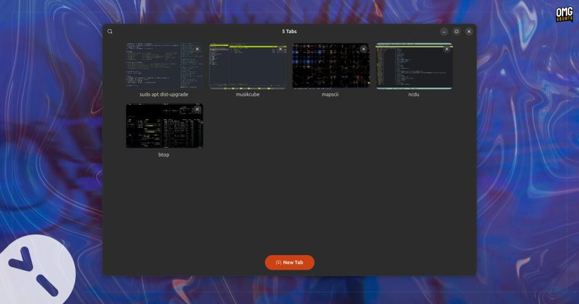 Ghostty GTK4/libadwaita