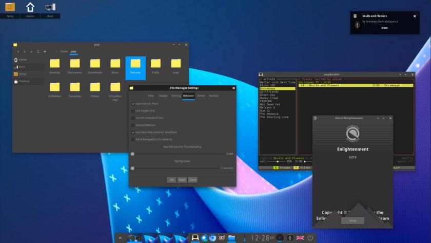 Enlightenment 0.27 on Ubuntu 24.04 LTS