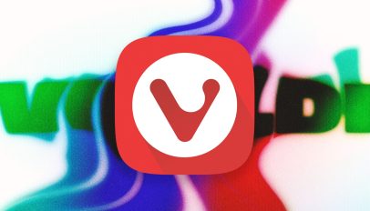 Vivaldo logo on a colourful background