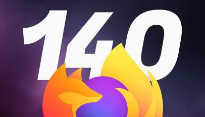 While text "140" and the Firefox logo.