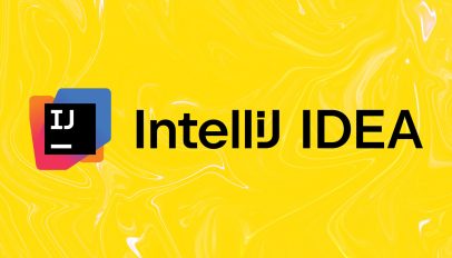 IntelliJ IDEA logo on a yellow background.