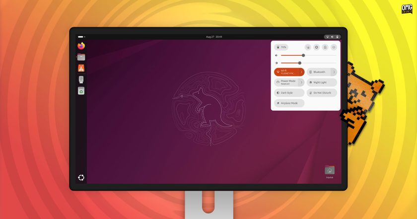 UBuntu 25.10 screenshot.