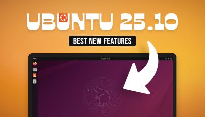 UBuntu 25.10 hero.