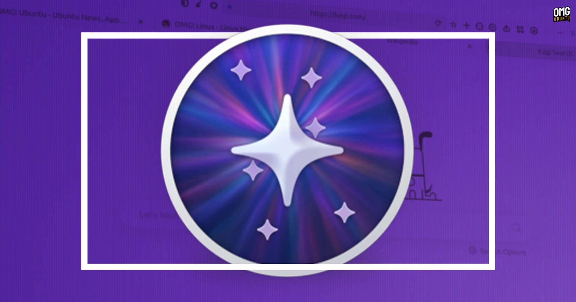 Orion Browser icon on a background.