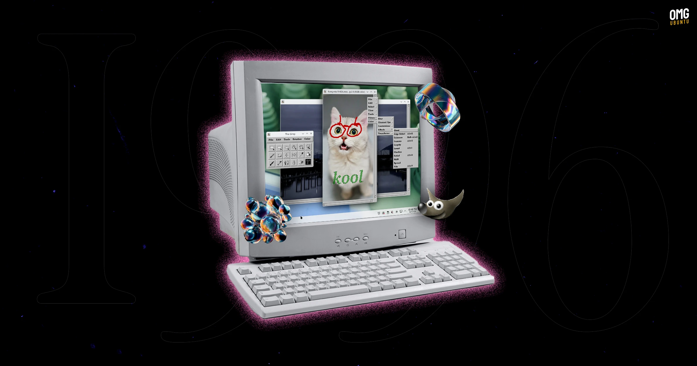 GIMP 0. 54 Flatpak: dijalankan sebelum GTK 1996 yang dibangun di Linux modern