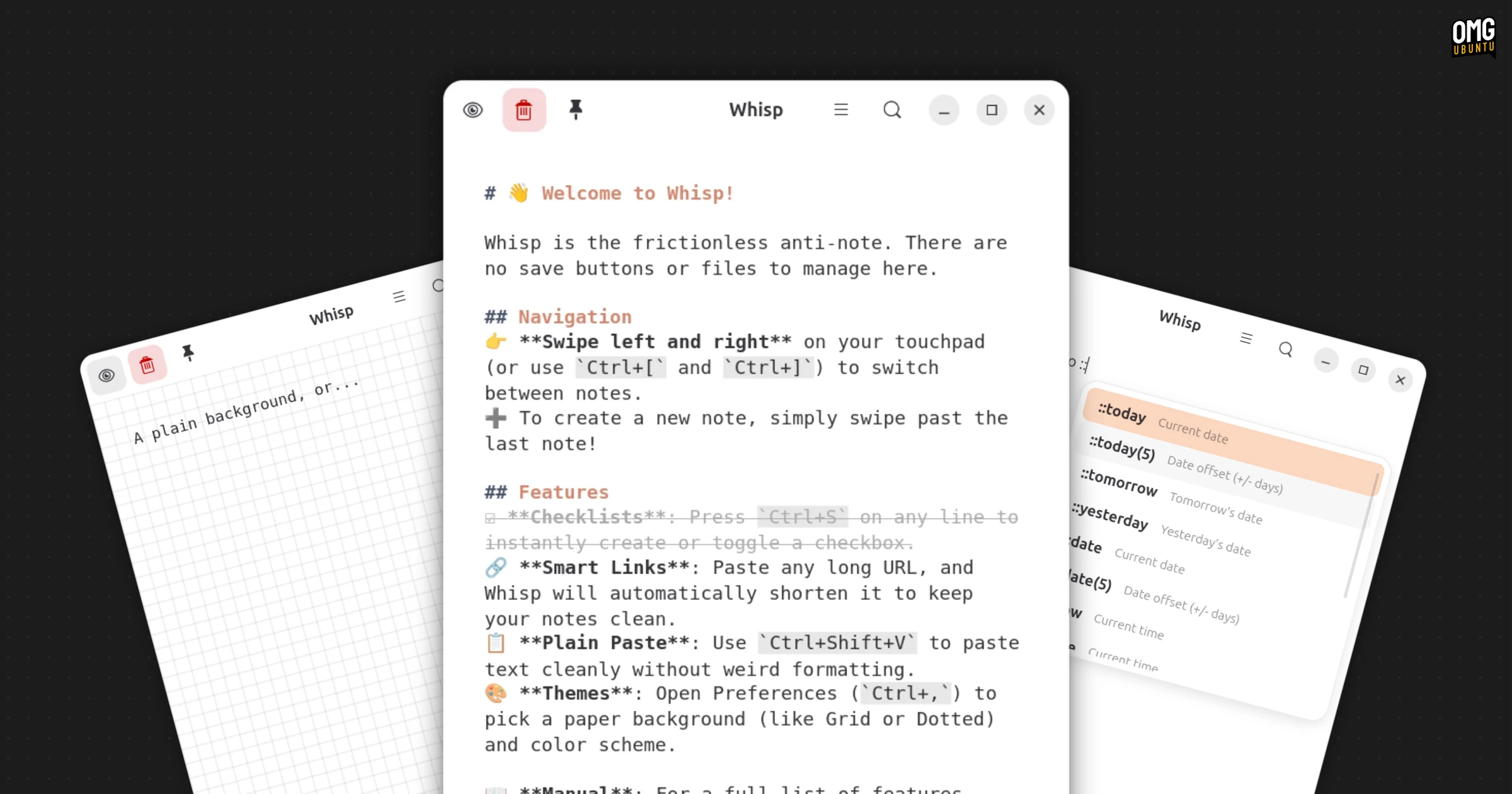 Bosan dengan aplikasi pencatatan yang rumit? Coba Whisp untuk Linux