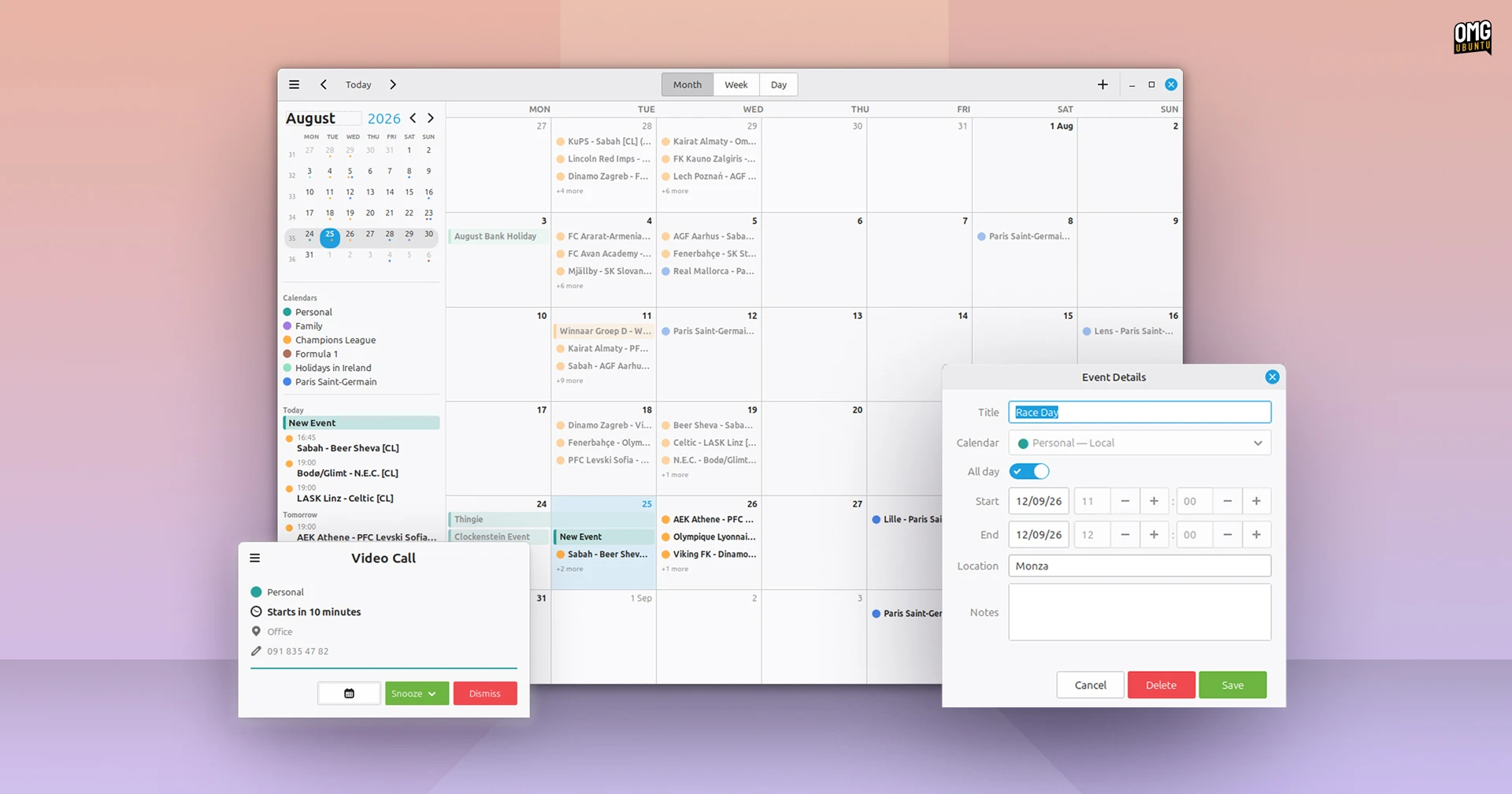 Linux Mint reveals new calendar and ebook reader apps