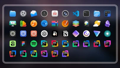 Icons from the Conflux set for Linux