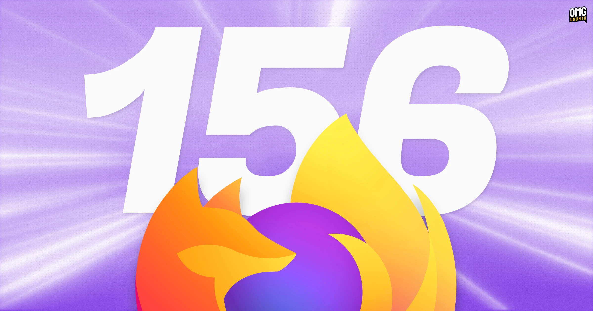 Firefox logo and the number 156