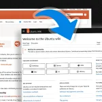 Ubuntu wiki old design and new design