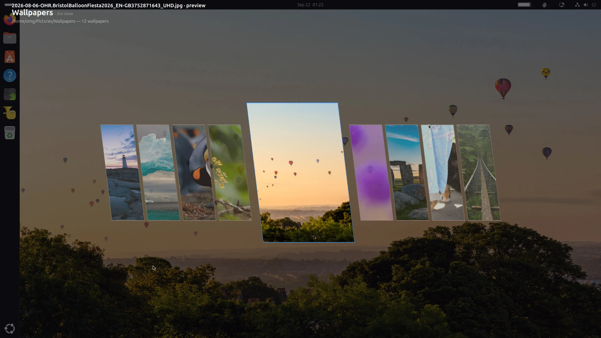 Wallpapi GNOME Shell Extension
