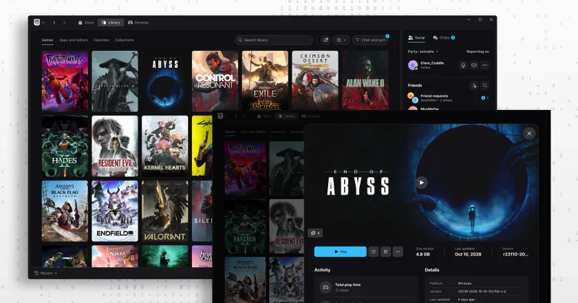 Epic Games Launcher.