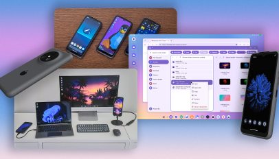 NexPhone devices collage.