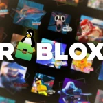 Tux the Linux penguin holding the Sober logo in place of the O in the Roblox logo.